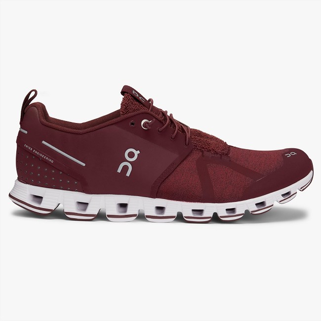 ON Cloud Terry Mens - Men's Road Running Shoes NZ-13786 Ruby